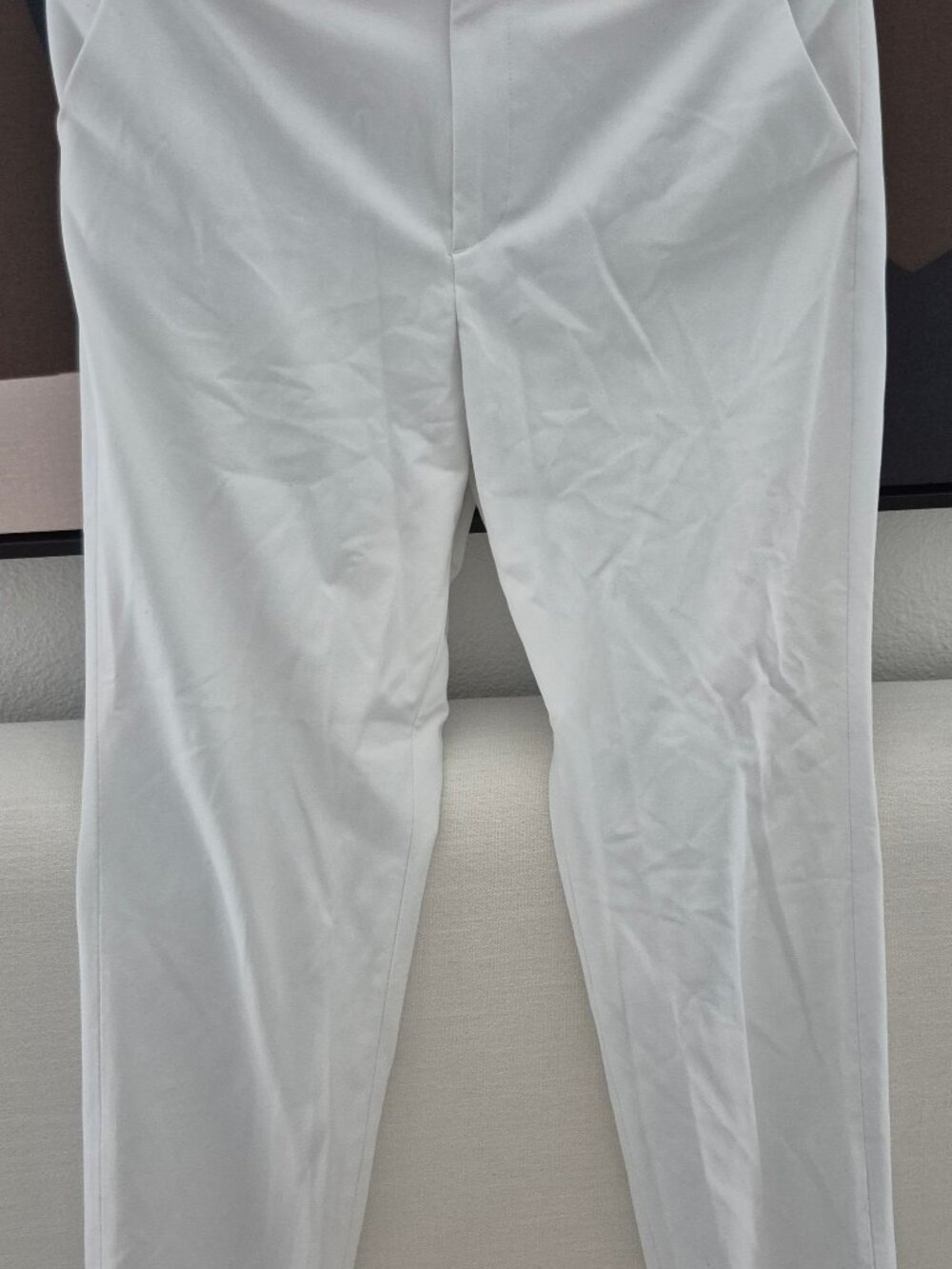 Uniqlo Smart Ankle Pants, S, White